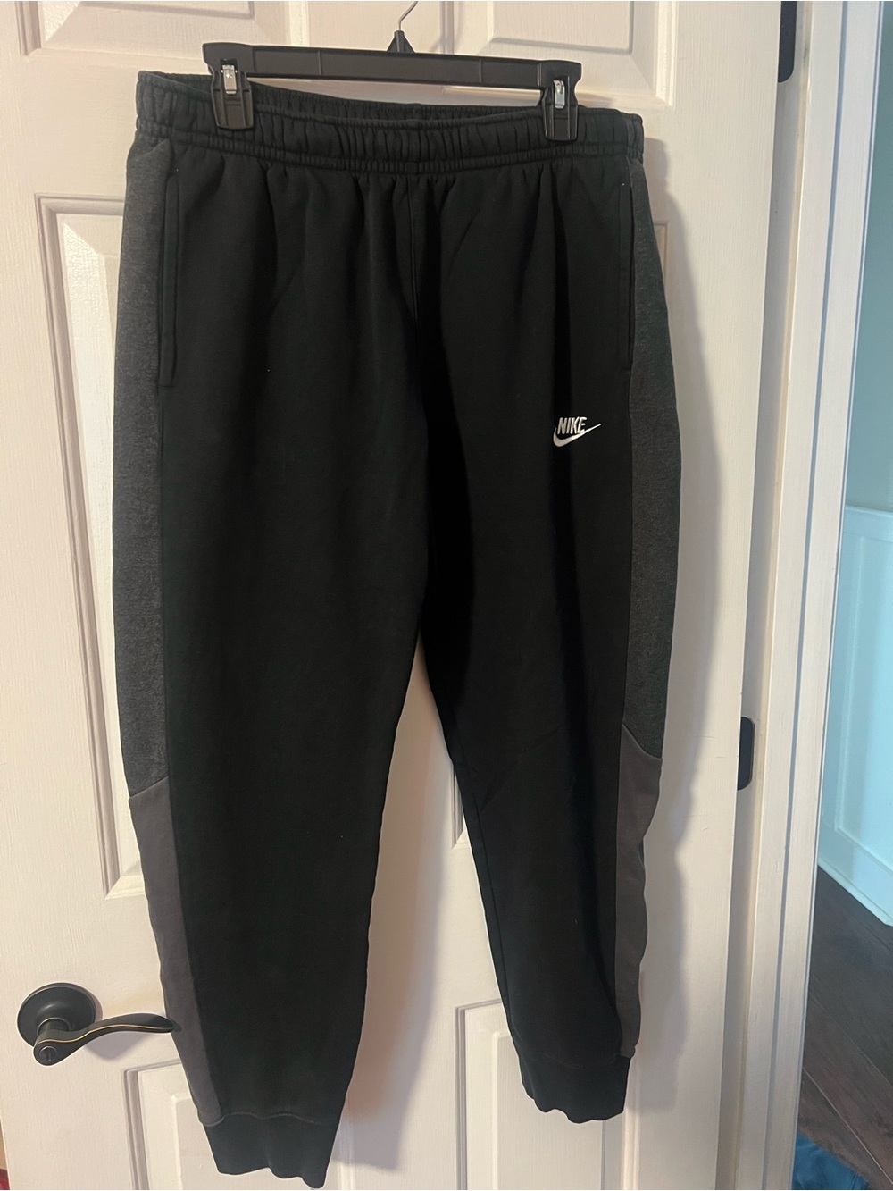 Nike Black & Charcoal Jogger Sweatpants